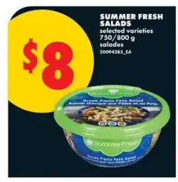 No Frills SUMMER FRESH SALADS offer