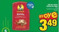 Super C PAIN AUX RAISINS TRANCHÉ SUN-MAID offer