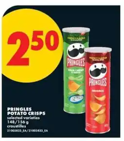 No Frills PRINGLES POTATO CRISPS offer