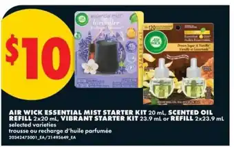 No Frills AIR WICK ESSENTIAL MIST STARTER KIT offer