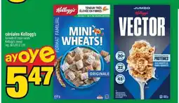 Super C CÉRÉALES KELLOGG'S offer