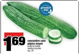 Super C concombre sans pépins moyen offer