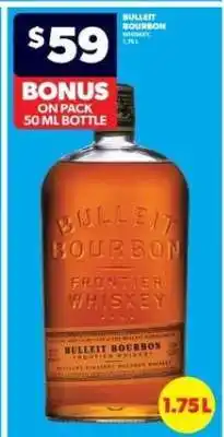 Real Canadian Liquorstore Bulleit Bourbon Whiskey offer