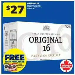 Real Canadian Liquorstore Original 16 Canadian Pale Ale offer