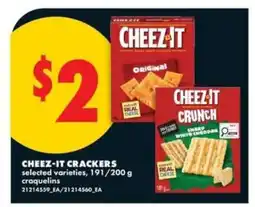No Frills Cheez-It Crackers offer