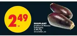 No Frills EGGPLANT offer