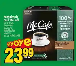 Super C CAPSULES DE CAFÉ McCAFÉ offer