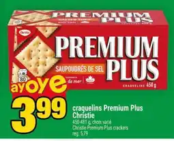 Super C craquelins Premium Plus Christie offer
