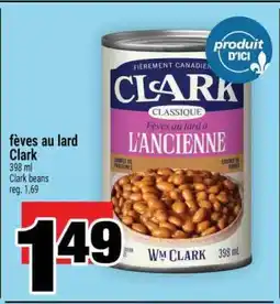Super C Fèves au Lard Clark offer