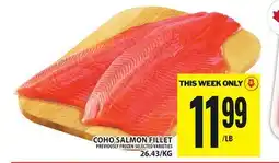 Food Basics COHO SALMON FILLET offer