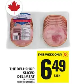 Food Basics THE DELI-SHOP SLICED DELI MEAT offer