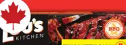 Food Basics LOU'S FULLY COOKED BBQ PORK BACK RIBS offer