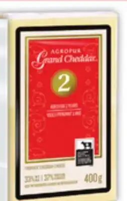 Food Basics MONSIEUR GUSTAV GOUDA OR DOUBLE CRÈME BRIE OR JARLSBERG SLICES OR AGROPUR 2 YEAR CHEDDAR offer