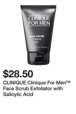 Sephora CLINIQUE Clinique For Men Face Scrub Exfoliator with Salicylic Acid offer