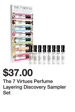 Sephora The 7 Virtues Perfume Layering Discovery Sampler Set offer
