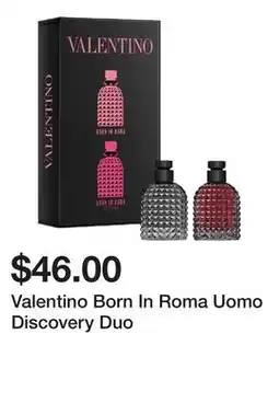 Sephora Valentino Born In Roma Uomo Discovery Duo offer