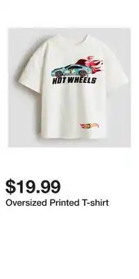 H&M Oversized Printed T-shirt offer