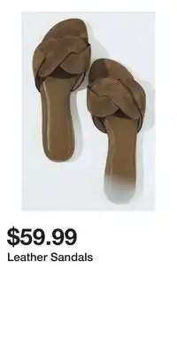 H&M Leather Sandals offer
