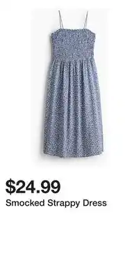 H&M Smocked Strappy Dress offer
