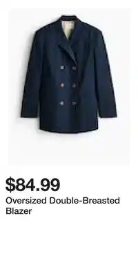 H&M Oversized Double-Breasted Blazer offer
