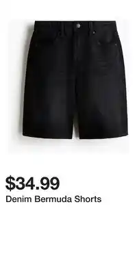 H&M Denim Bermuda Shorts offer