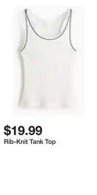 H&M Rib-Knit Tank Top offer