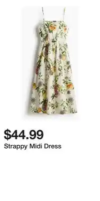 H&M Strappy Midi Dress offer