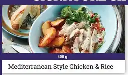 M & M Food Market Mediterranean Style Chicken & Rice offer