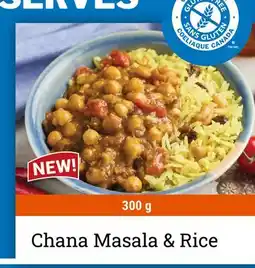 M & M Food Market Chana Masala & Rice offer