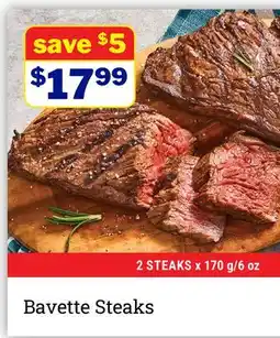 M & M Food Market Bavette Steaks offer