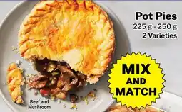 M & M Food Market Beef and Mushroom Pot Pie offer