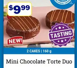 M & M Food Market Mini Chocolate Torte Duo offer