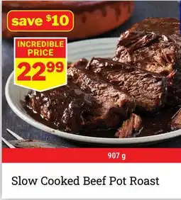 M & M Food Market Slow Cooked Beef Pot Roast offer