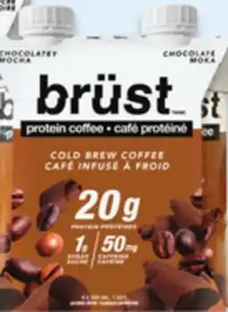 Walmart brüst protein cold brew coffee offer