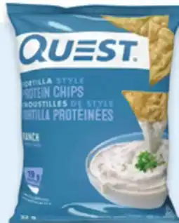 Walmart Quest tortilla style protein chips offer