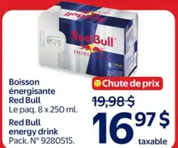 Walmart Red Bull energy drink offer