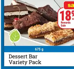 M & M Food Market Dessert Bar Variety Pack offer