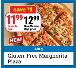 M & M Food Market Gluten-Free Margherita Pizza offer