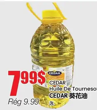 Btrust Supermarket CEDAR Huile De Tournesol offer