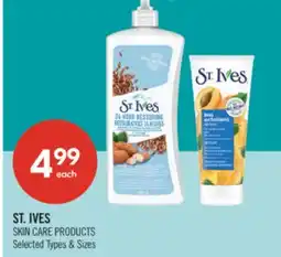 Shoppers Drug Mart ST. IVES SKIN CARE PRODUCTS offer