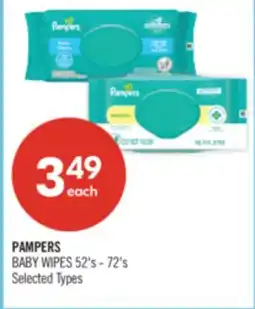 Shoppers Drug Mart PAMPERS BABY WIPES offer