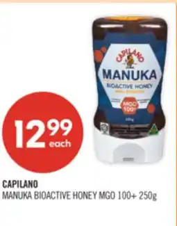 Shoppers Drug Mart CAPILANO MANUKA BIOACTIVE HONEY MGO offer