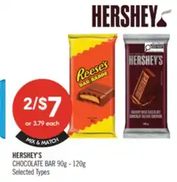 Shoppers Drug Mart HERSHEY'S CHOCOLATE BAR offer