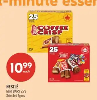 Shoppers Drug Mart NESTLÉ MINI BARS offer