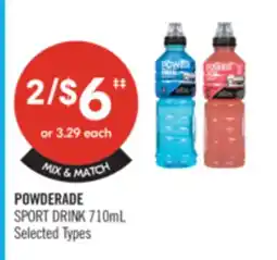 Shoppers Drug Mart POWERADE SPORT DRINK offer