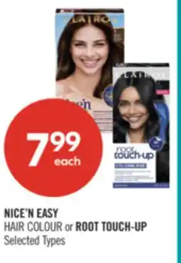 Shoppers Drug Mart NICE'N EASY HAIR COLOUR or ROOT TOUCH-UP offer