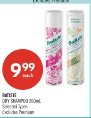 Shoppers Drug Mart BATISTE DRY SHAMPOO offer