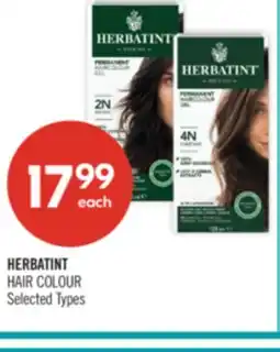 Shoppers Drug Mart HERBATINT HAIR COLOUR offer