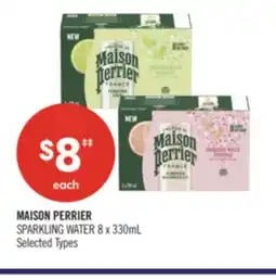 Shoppers Drug Mart MAISON PERRIER SPARKLING WATER offer