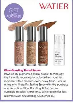 Shoppers Drug Mart Watier Perfection Glow Boosting Tinted Serum offer